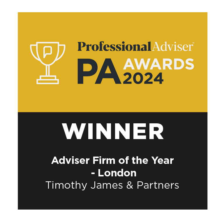 Professional Adviser Awards 2024 Winner Logo for Adviser Firm of the Year London